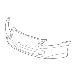 Honda OEM – USDM S2000 AP2 CR Front Bumper Kit