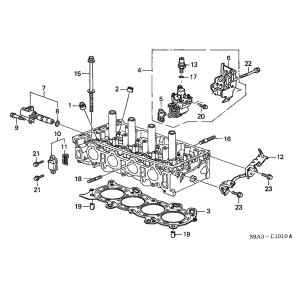 Honda OEM - Honda CRV K24 PPA 87MM Head Gasket