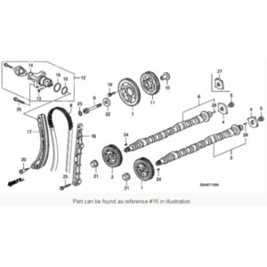 Honda OEM Timing Tensioner O-Ring F20C (Tensioner si)