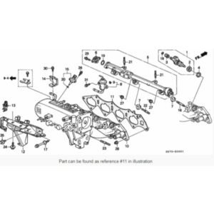 Honda OEM B Series B16A/B18CR intake manifold gasket