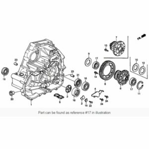 OEM HONDA B SERIES DIFFERENTIAL NEEDLE BEARING