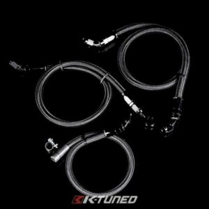 K-Tuned - 6AN Fuel Line Kit Used With OEM Fuel Filter