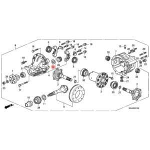 Genuine Honda OEM S2000 Differential Spacer