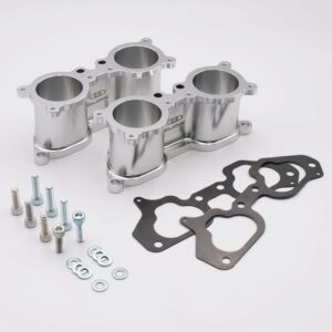 Blox Racing - 5-Axis TGV Delete Kit - 02-14 Subaru WRX 04-20 STi and  07-12 Legacy & Forester EJ20/EJ25 Raw Finish (silver)