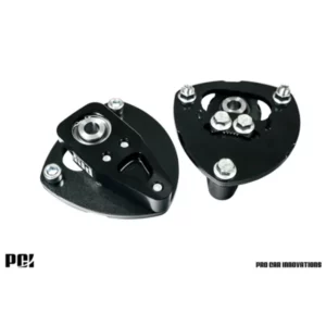 PCI Racing - Strut Adjustable Camber Plus Caster Spherical Front Top Hat Set (02-06 Dc5/rsx 01-05 Civic)