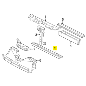 Honda OEM - S2000 AP1 AP2 Front Crossmember (Lower)