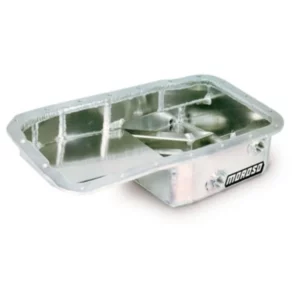 Moroso - Honda B-Series Kicked Out Drag Race Baffled 5qt, 5/8" Aluminium Oil Pan
