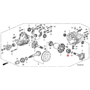 Honda OEM S2000 Differential LSD Bearings