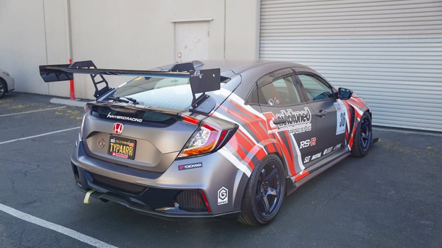 APR Performance - GT-250 Swan Neck Honda Civic Type R FK8 Spec Wing - Image 3