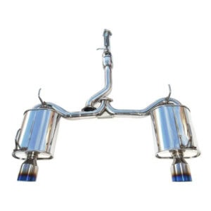 Invidia Q300 Catback Exhaust w/Ti Straight Cut Tips - Honda S2000 AP1/AP2 99-09