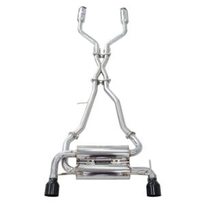 Invidia Gemini "Signature Edition" Cat Back Exhaust w/Black Tips - Nissan 350Z Z33 02-09