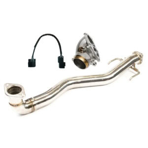 Invidia O2 Outlet/Front Pipe Package w/O2 Cable Extension - Mitsubishi Evo 7-9
