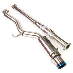 Invidia N1 Cat back Exhaust w/Ti Tip - Mitsubishi Evo 7-9 CT9A