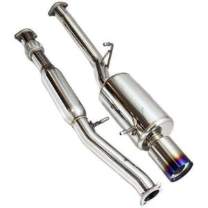 Invidia G200 Cat Back Exhaust w/Ti Rolled Tip - Subaru Forester XT SG 03-08