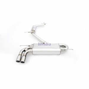 Invidia Q300 Cat Back Exhaust w/SS Tips - VW Golf GTI Mk5