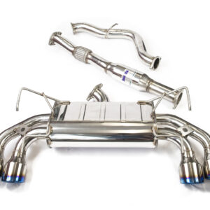 Invidia Q300 Cat Back Exhaust w/Ti Tips - Subaru WRX 11-14/STI 08-14 (Hatch)