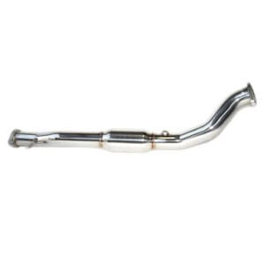Invidia Down Pipe/Front Pipe w/High Flow Cat - Mitsubishi Evo X CZ4A