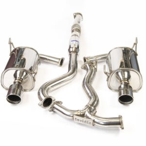 Invidia Q300 Cat Back Exhaust w/SS Tips - Subaru Forester XT SJG 13-18