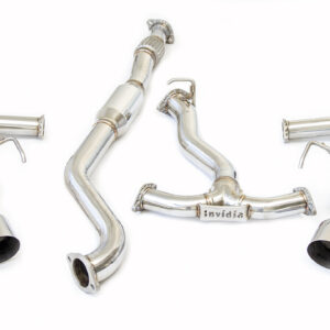 Invidia R400 Cat Back Exhaust w/SS Tips - Subaru Levorg VM 14-20