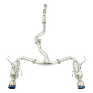Invidia R400 Cat Back Exhaust w/Ti Tips - Subaru Levorg VM 14-20