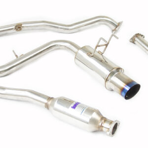 Invidia N1 Single Exit Cat Back Exhaust w/Ti Tip - Honda Civic FC/FK 16-20 1.5T (Excl Centre Exit RS)
