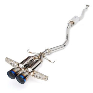 Invidia R400 Cat Back Exhaust w/Ti Tips - Honda Civic RS FK7 16-20 (1.5T Centre Exit)