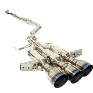 Invidia R400 Cat Back Exhaust w/Ti Tips - Honda Civic Type-R FK8 17+