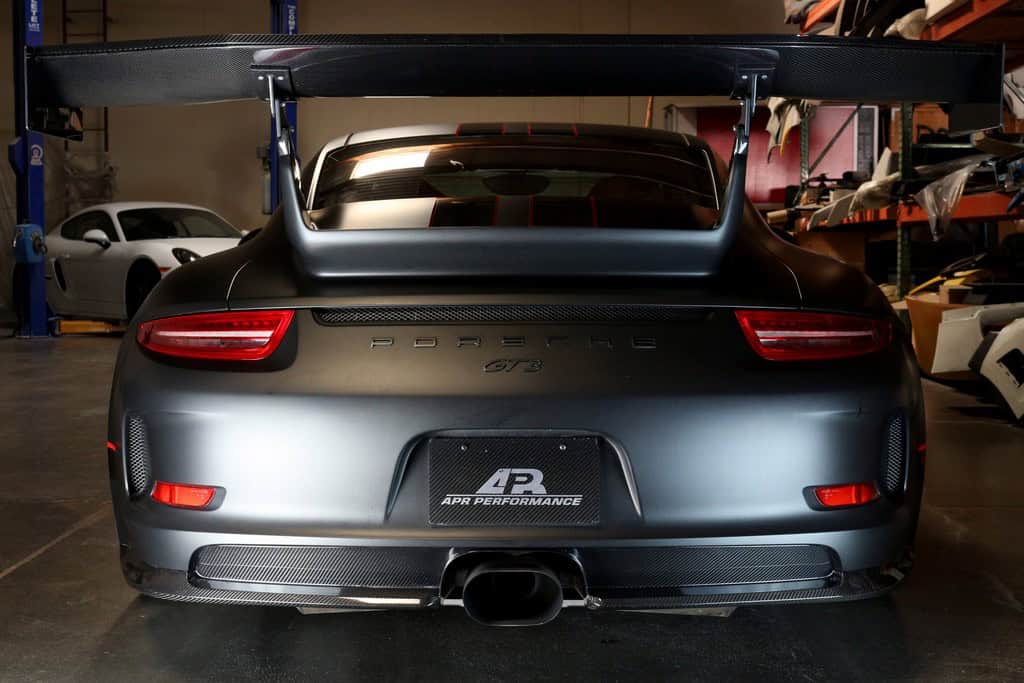 APR Performance - Carbon Fiber Rear Valance Porsche 991 GT3 13-16 - Image 4