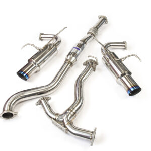 Invidia N1 Turbo Back Exhaust w/Ti Tips - Subaru WRX 08-14/STI 08-21/Forester XT SH 08-13