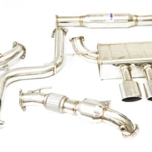 Invidia Q300 Turbo Back Exhaust w/SS Tips - Ford Focus ST LW/LZ 11-18