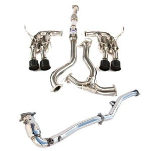 Invidia R400 "Signature Edition" Turbo Back Exhaust w/Black Tips - Subaru WRX VA 15-20 (Manual)