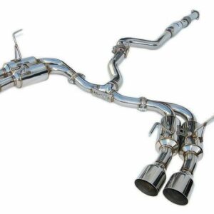 Invidia R400 Turbo Back Exhaust System w/SS Tips - Subaru WRX 15-20 (Manual)