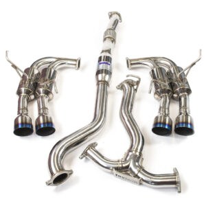 Invidia R400 Turbo Back Exhaust System w/Ti Tips - Subaru WRX 15-20 (Manual)