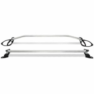Blox Racing - Front & Rear Strut Tower Bars with Holes - 2015+ Subaru WRX