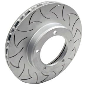 Delios - Honda Jazz GD GLI/VTI/VTI-S - Promek Slotted Front Brake Rotors Pair