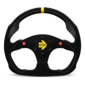 MOMO ITALY - Steering Wheel Mod.30 Black Suede 320mm