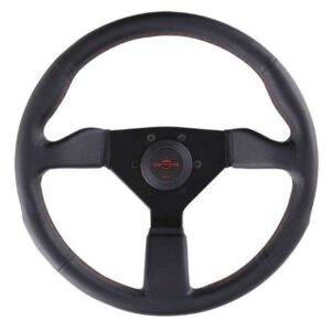 Personal - Neo Grinta Leather Steering Wheel 350mm Red/Black