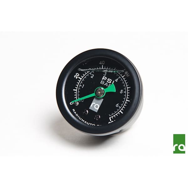 Radium Engineering 0-100psi Fuel Pressure Gauge w/ 8AN Adapter
