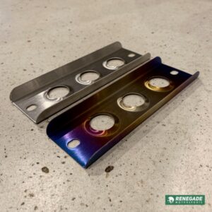 Renegade Motorsports Battery Tie Down Titanium