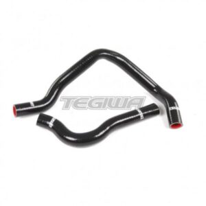 Tegiwa - Honda EG / EK / DC2 B16 B18C7 2PC Silicone Coolant Hose Kit Honda - Black